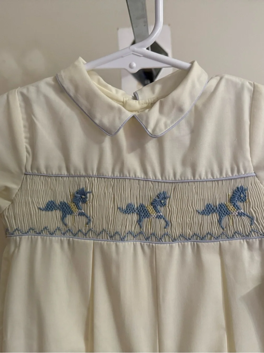 NWT Vintage Carriage Boutiques Smocked Romper